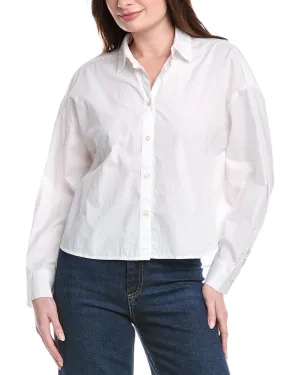 7 For All Mankind Cropped Shirt