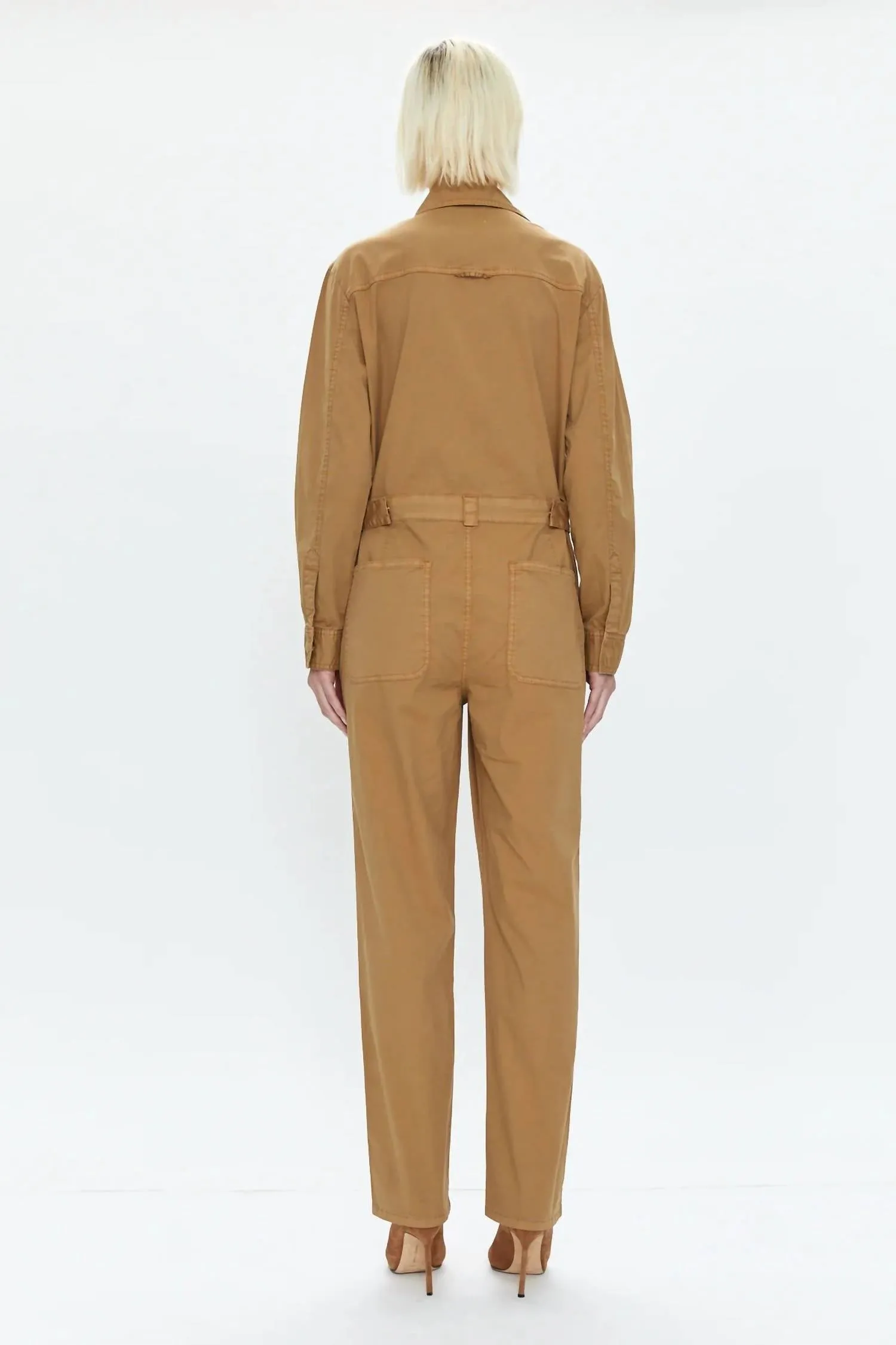 Abigail Jumpsuit In Toffee
