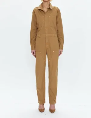 Abigail Jumpsuit In Toffee