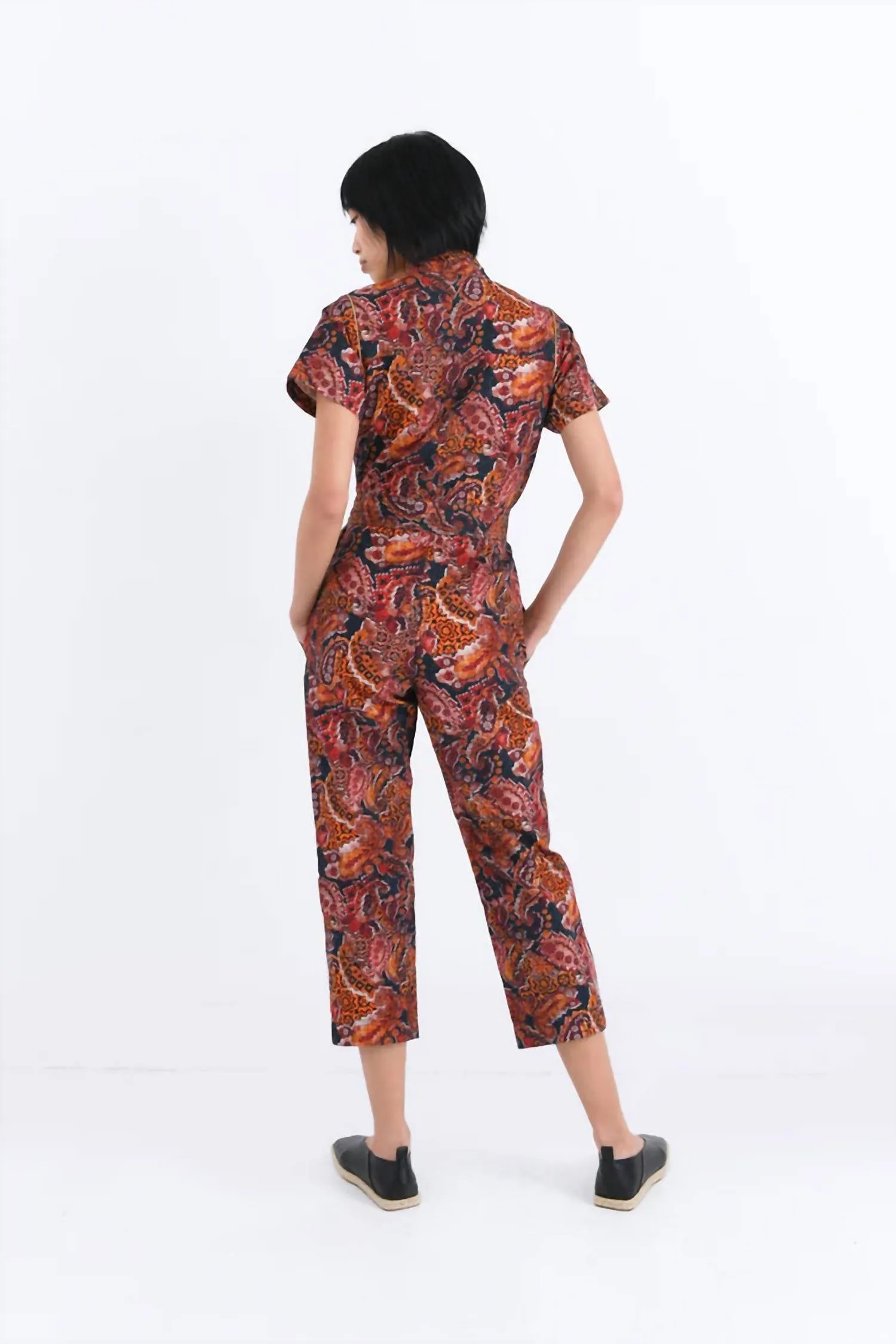 Aida Jumpsuit In Andino Brown
