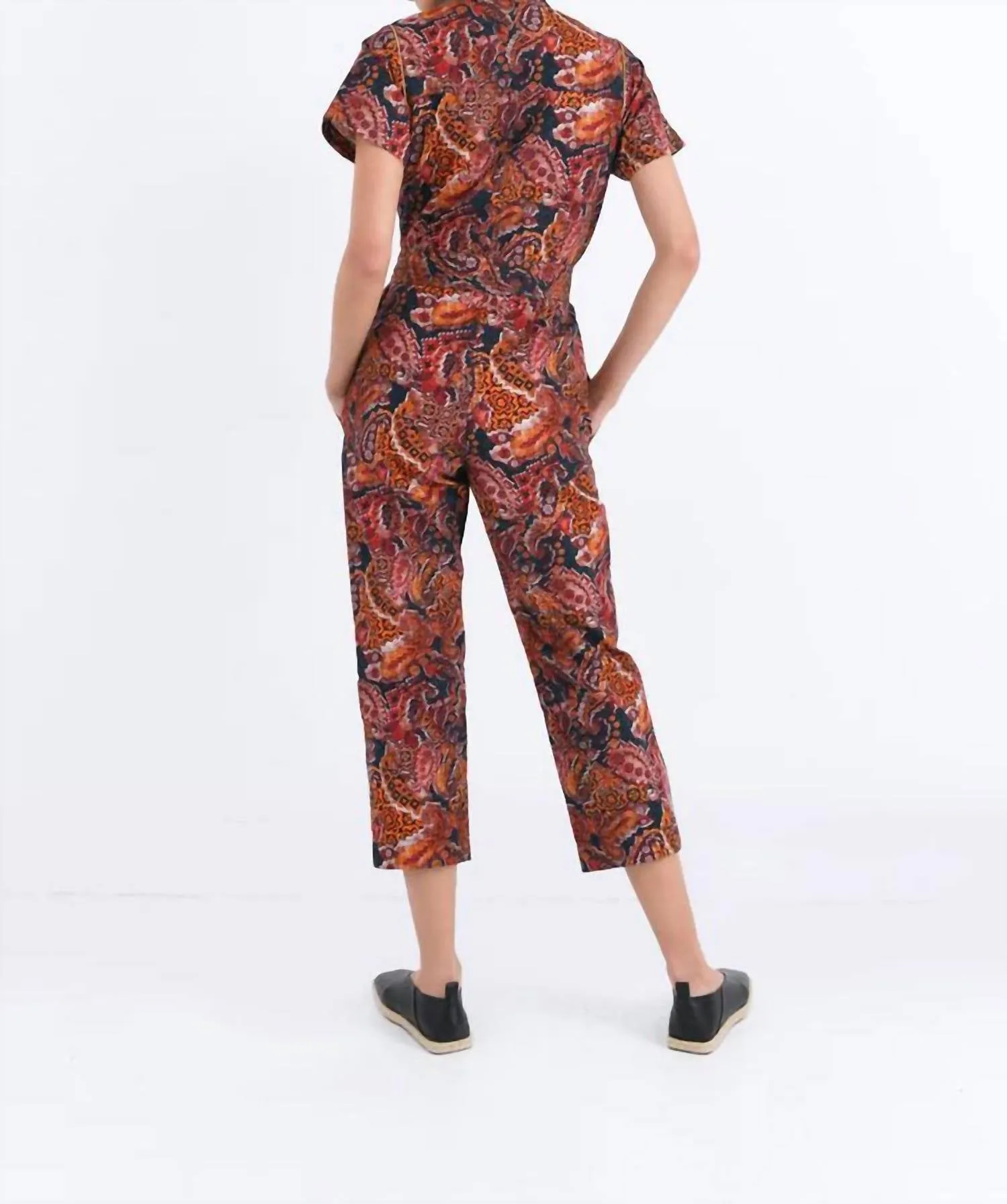Aida Jumpsuit In Andino Brown