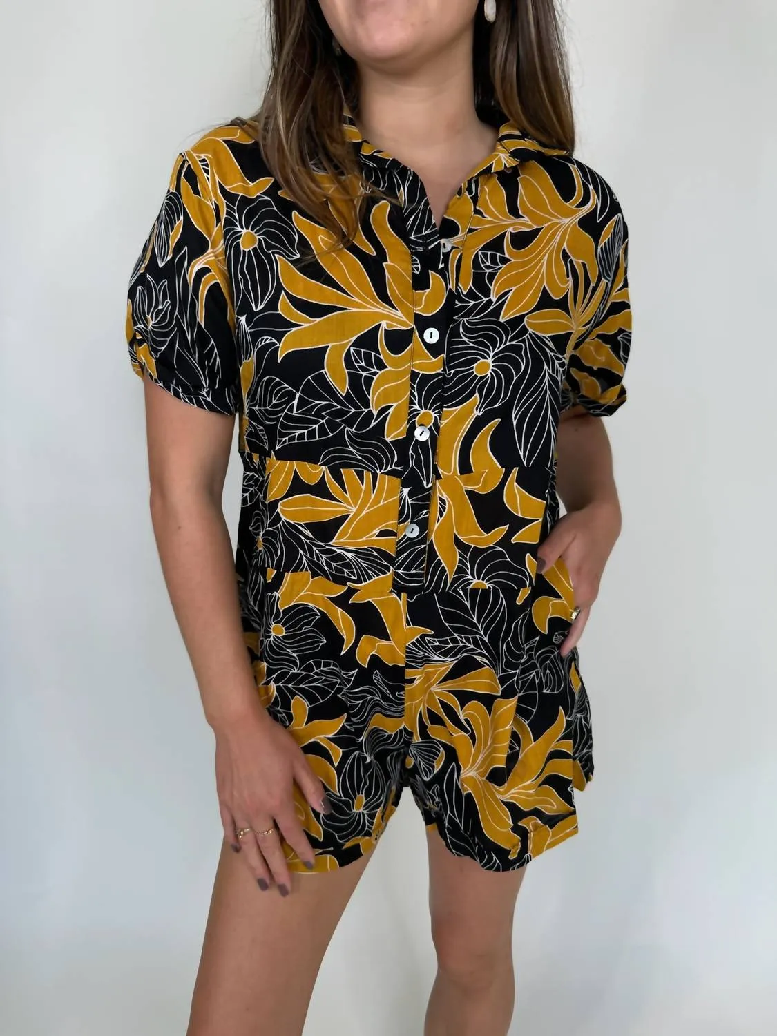 Caraiva Romper In Black