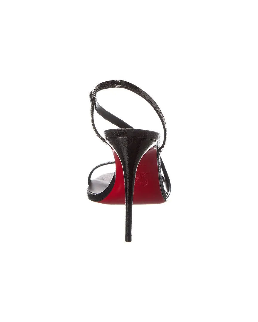 Christian Louboutin Rosalie 100 Leather Sandal
