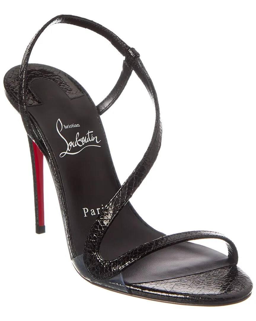 Christian Louboutin Rosalie 100 Leather Sandal