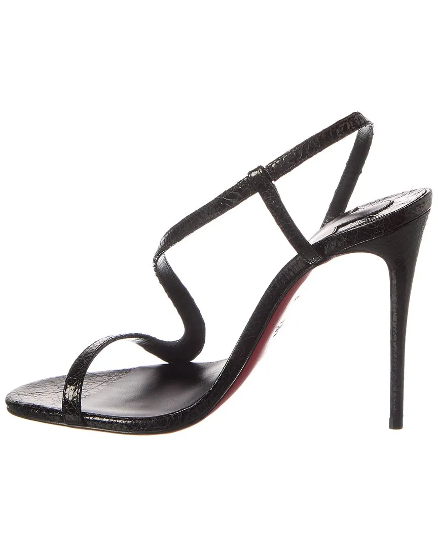 Christian Louboutin Rosalie 100 Leather Sandal
