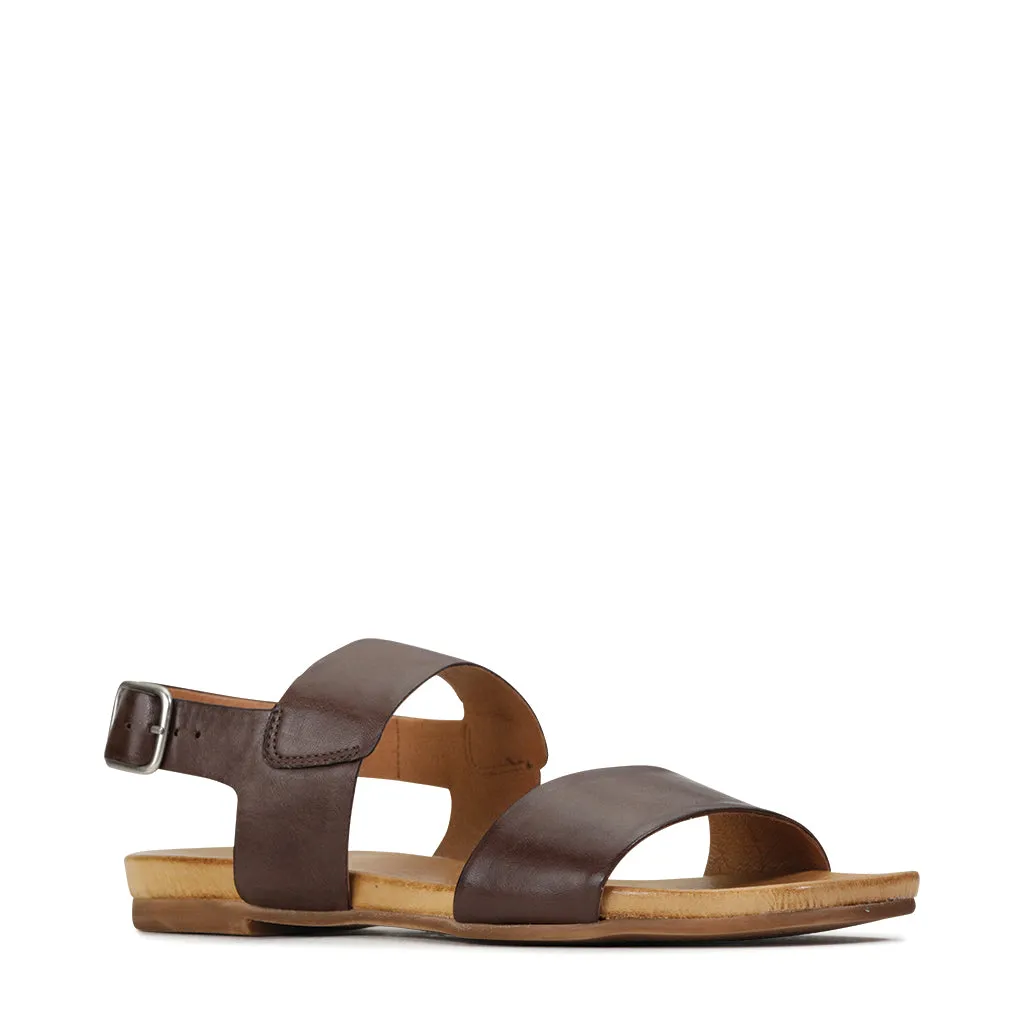 DANA LEATHER SLING-BACK SANDAL