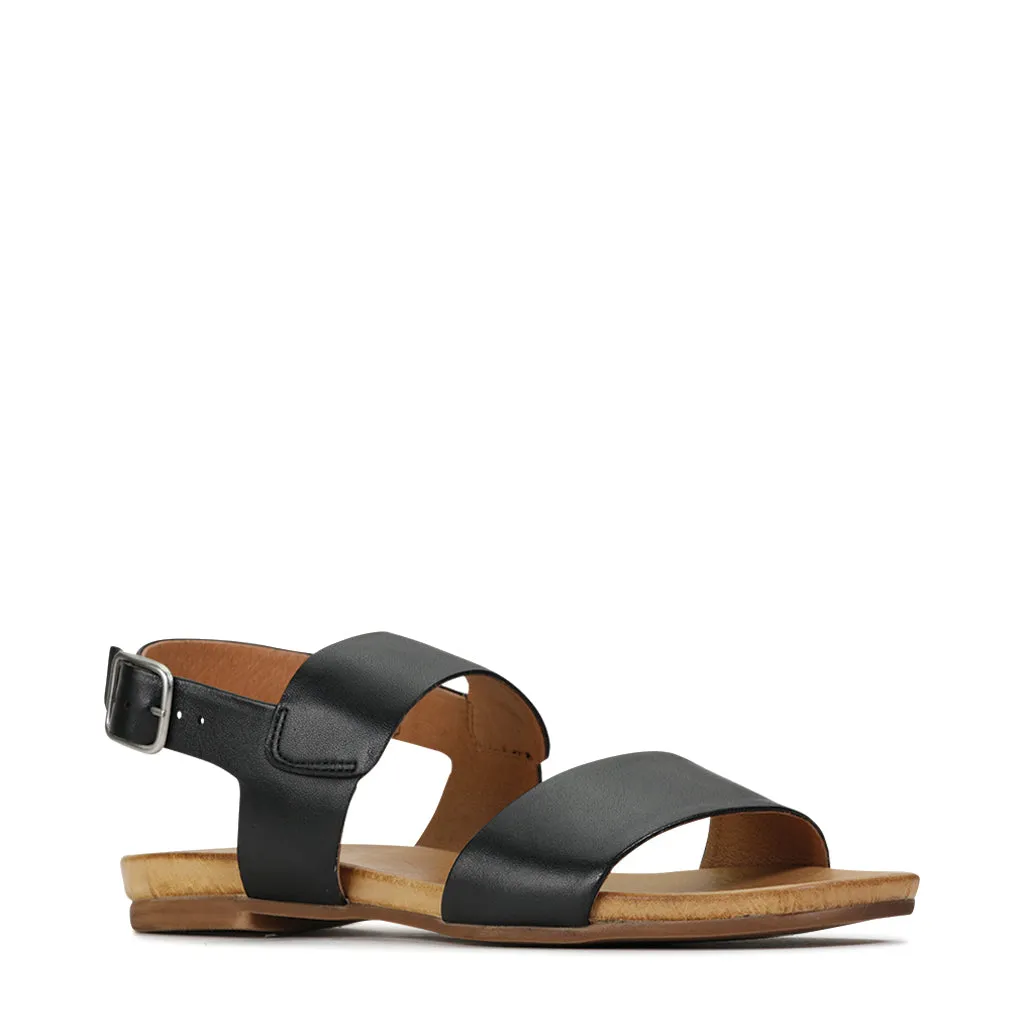 DANA LEATHER SLING-BACK SANDAL