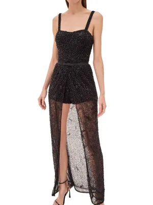 Escola Romper In Black