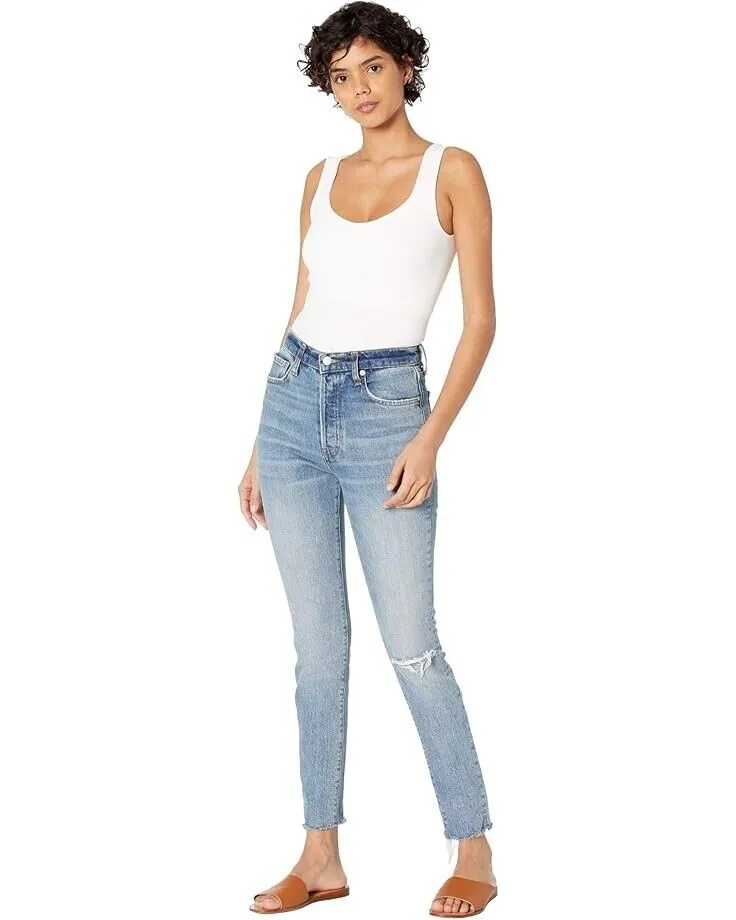Free People Bodysuit Women's L-XL White Stretch Fit Low U Back One-Piece VSQ124