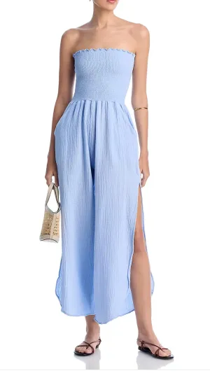 Harriet Jumpsuit In Cloud Blue Iris