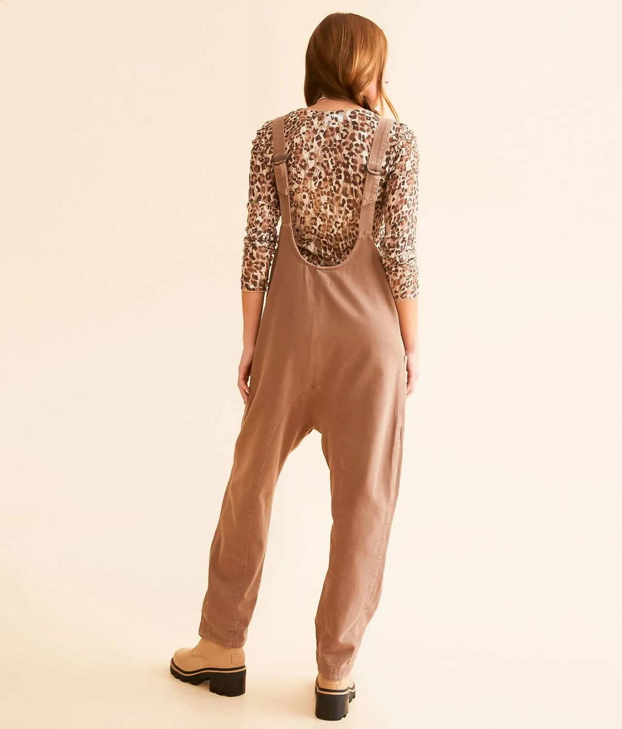 High Roller Jumpsuit In Rare Stone