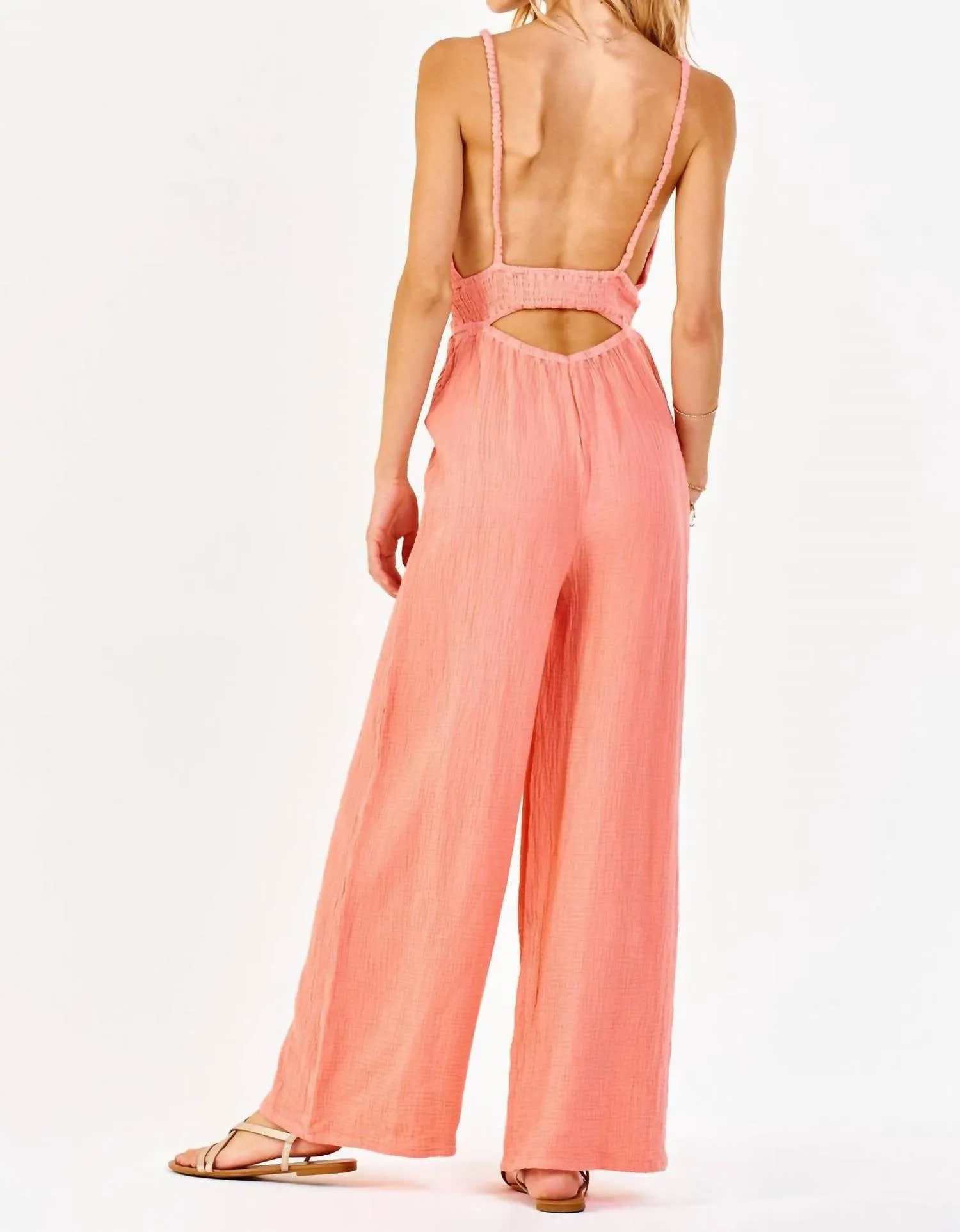 Imani Jumpsuit In Pink