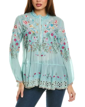 Johnny Was Auroria Blouse