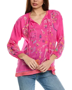 Johnny Was Petite Zadonia Blouse