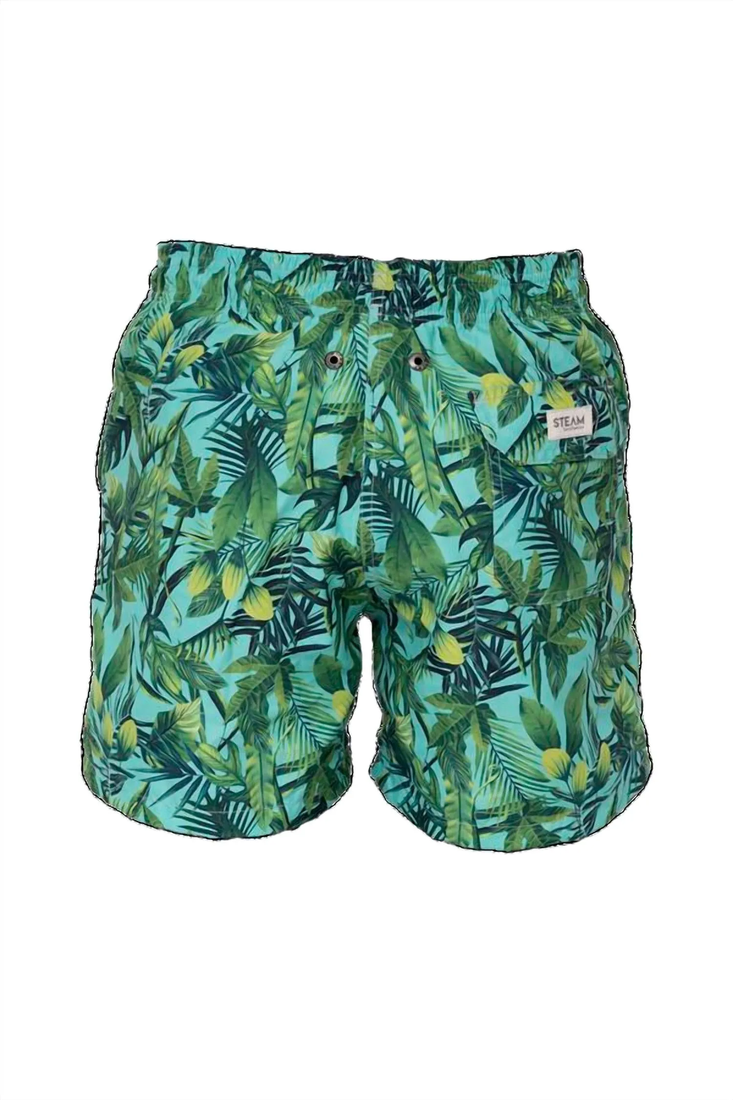 Leaves Swim Trunk In Green