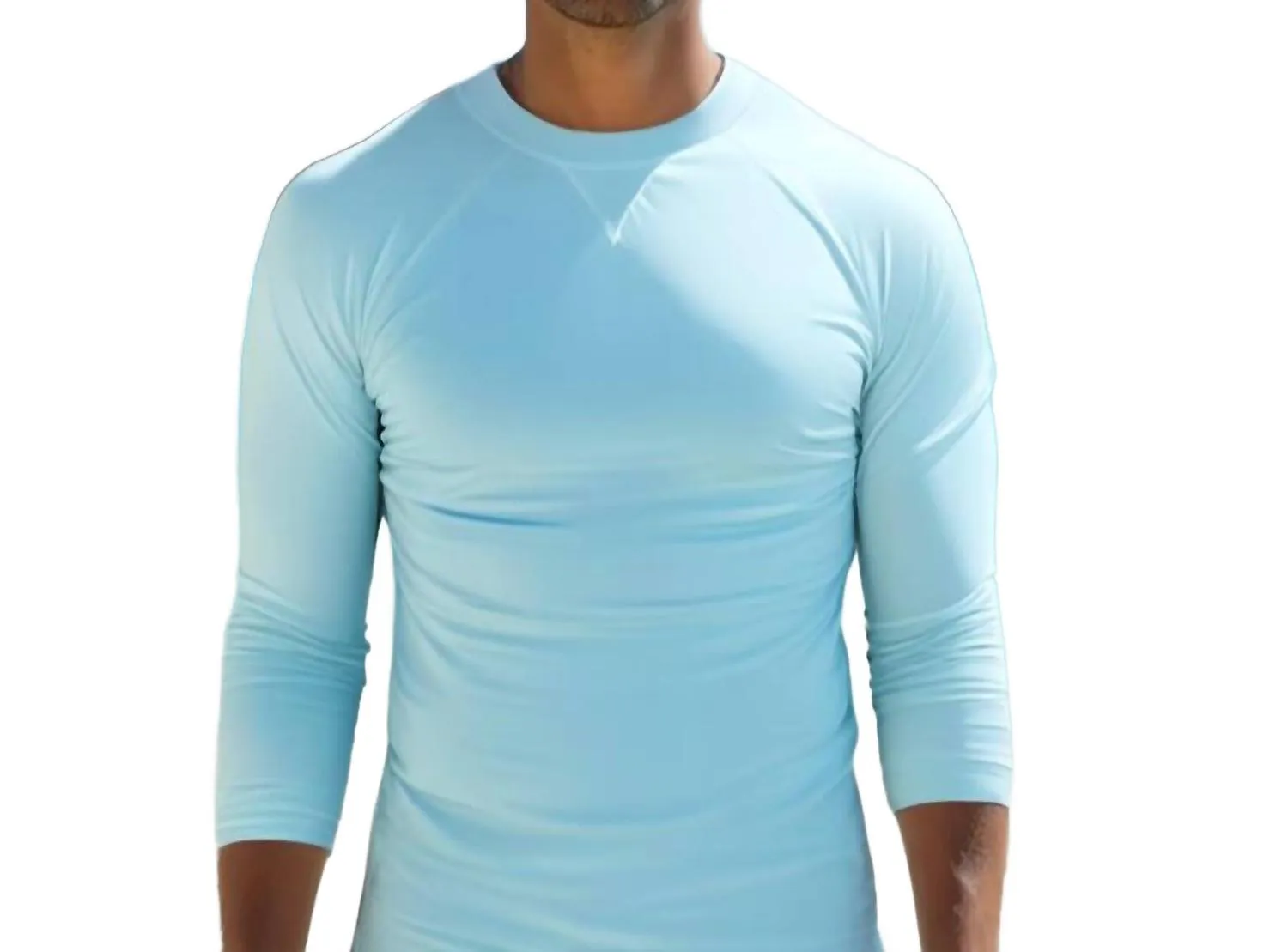 Long Sleeve Sun & Rashguard In Mist
