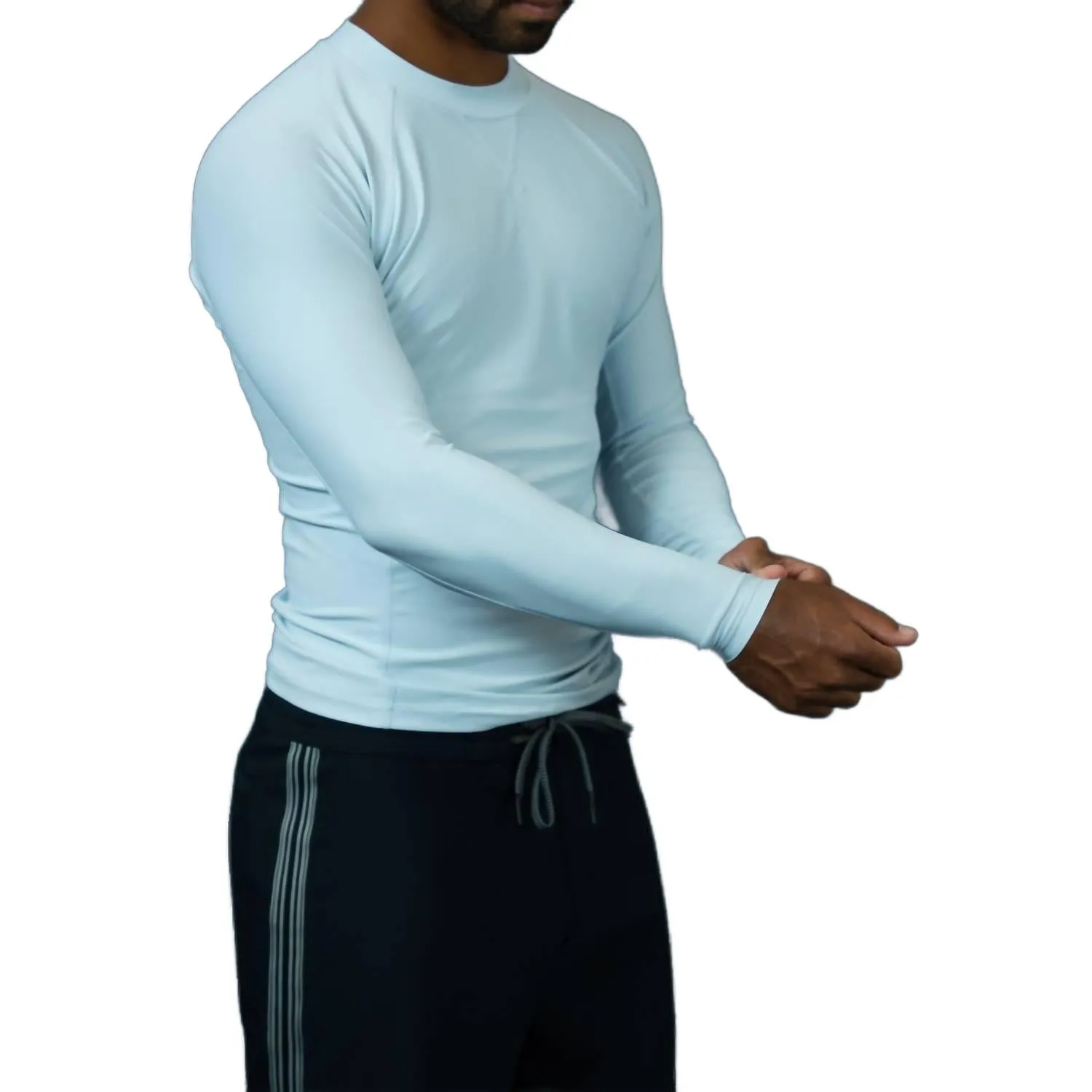 Long Sleeve Sun & Rashguard In Mist