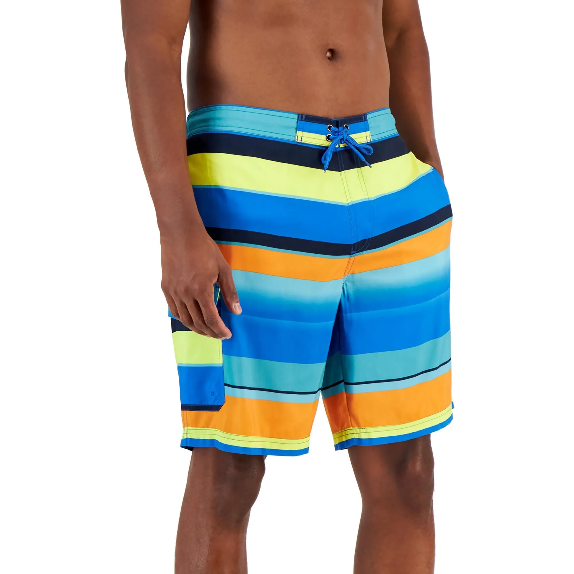 Mens Polyester Swim Trunks