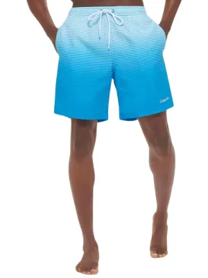 Men's Swim Trunk In Blue