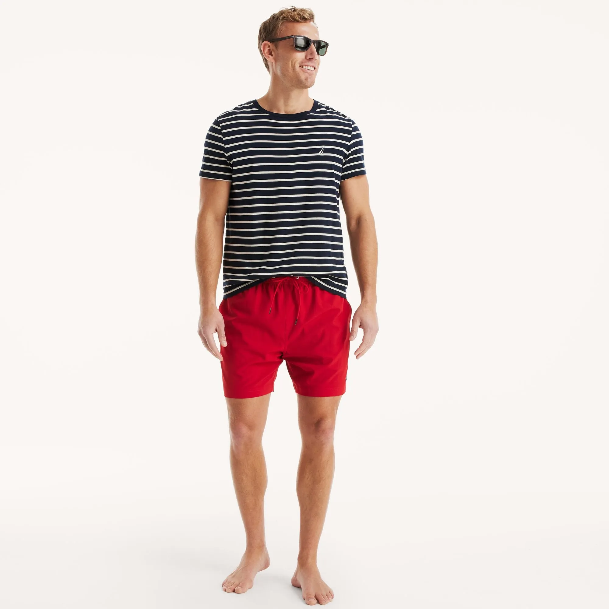 Nautica Mens 6" Quick-Dry Swim