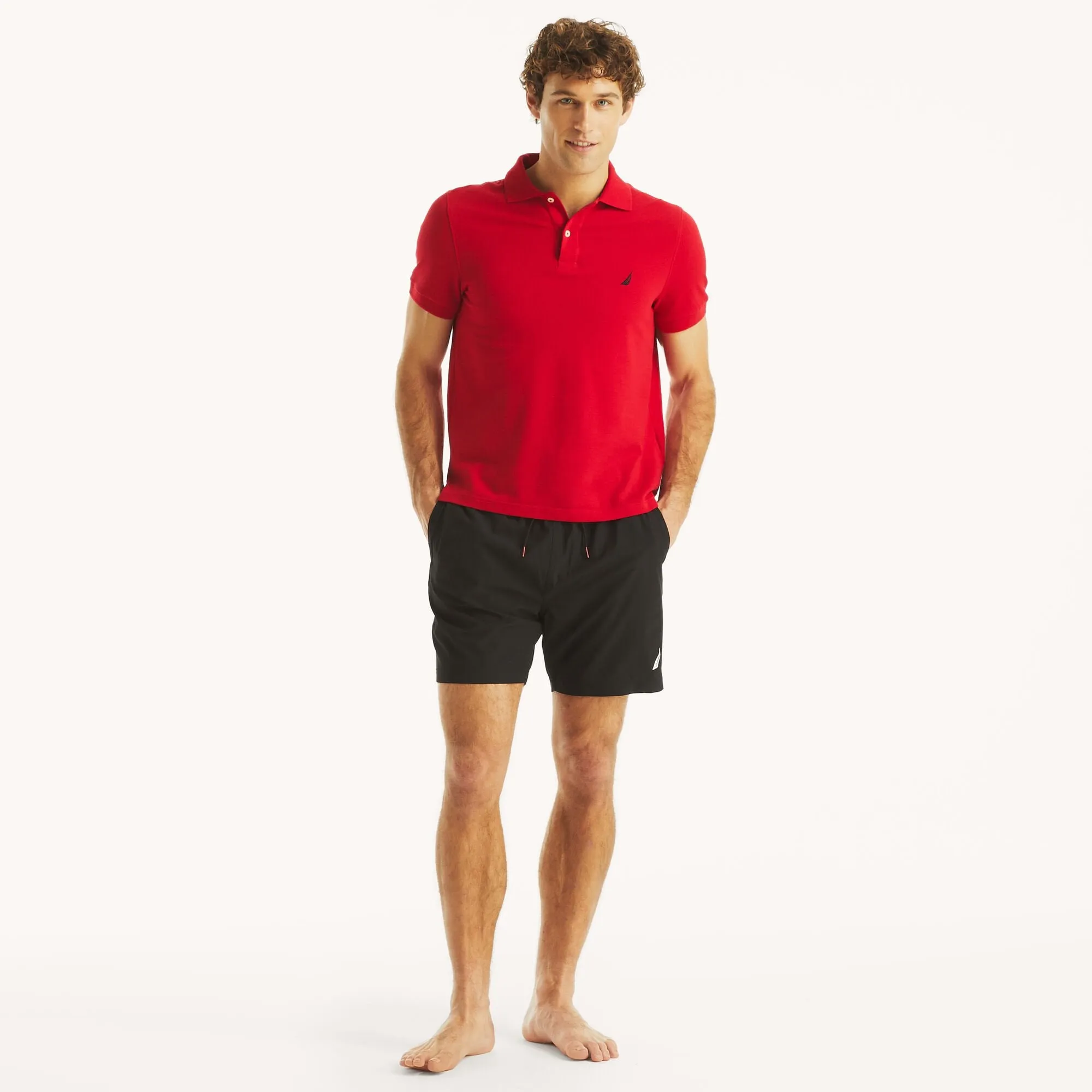 Nautica Mens 6" Quick-Dry Swim