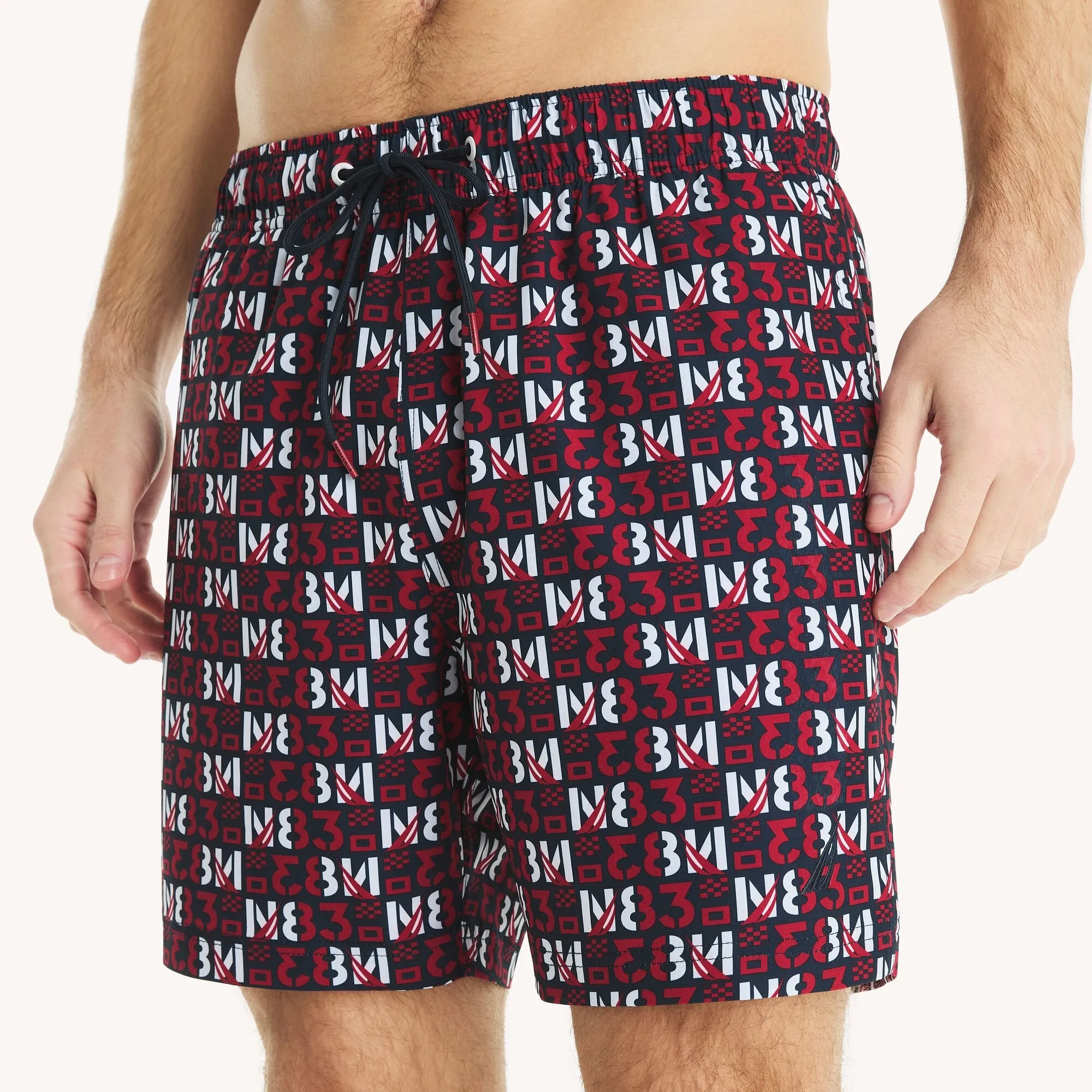 Nautica Mens 6" Quick-Dry Swim