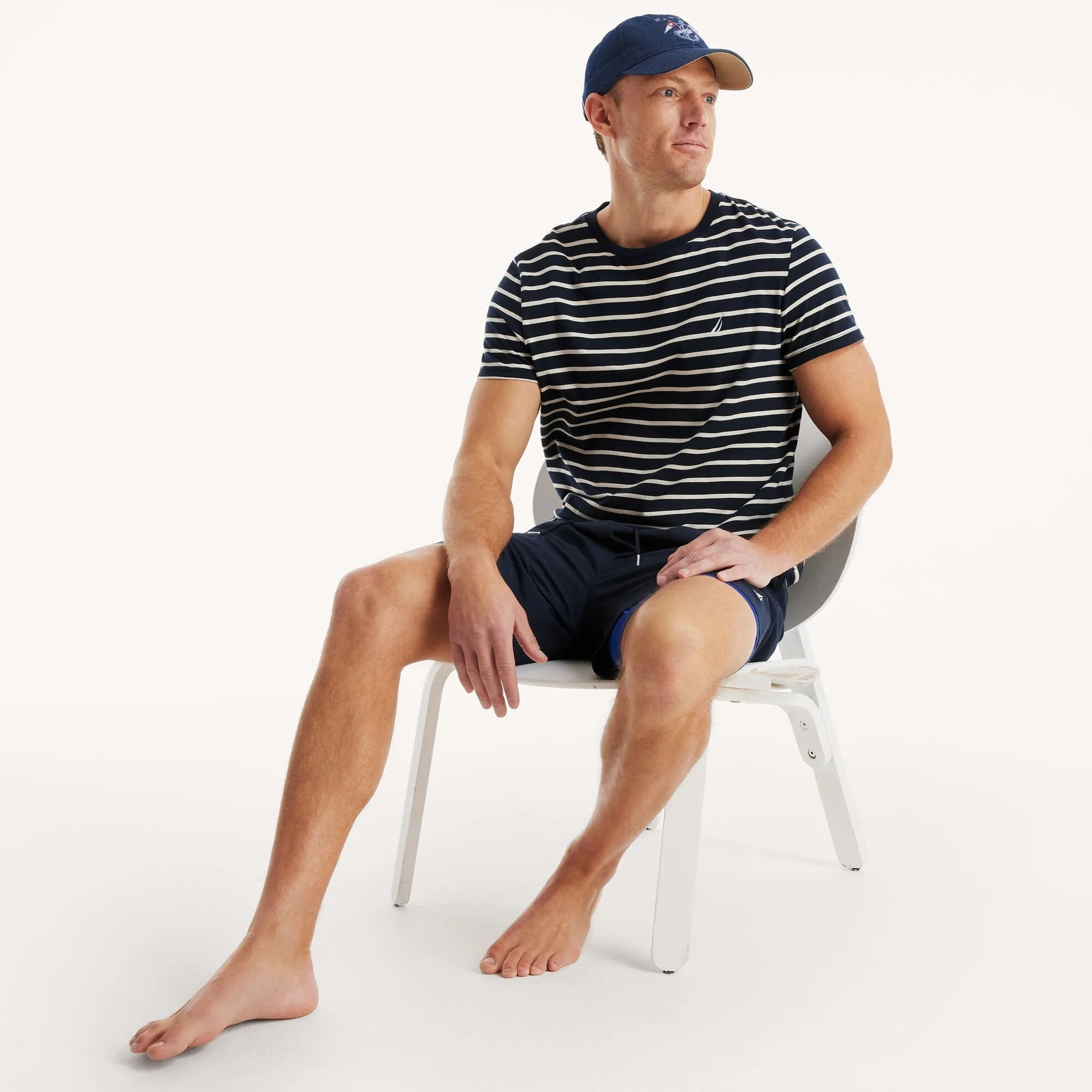 Nautica Mens 6" Quick-Dry Swim