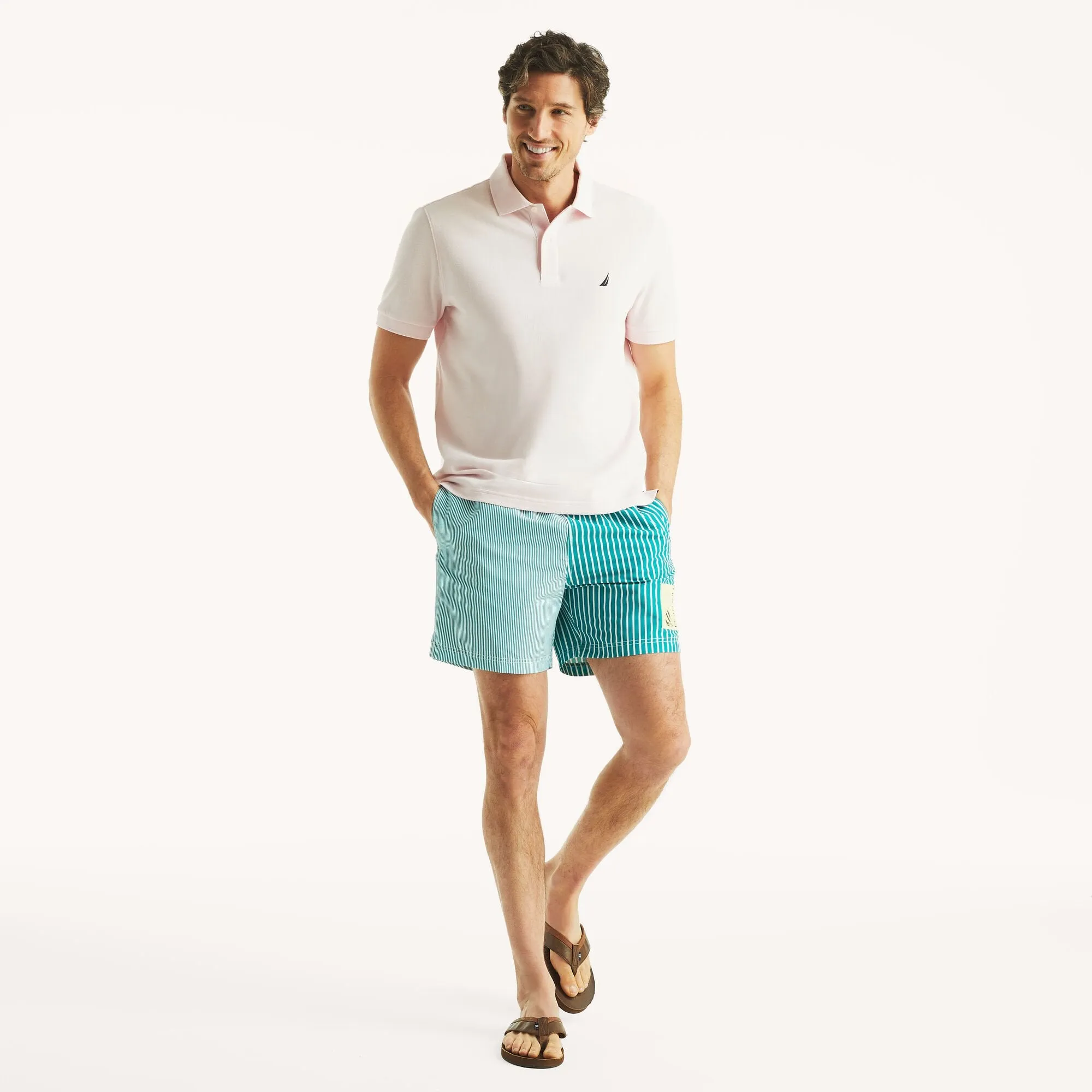 Nautica Mens 6" Quick-Dry Swim