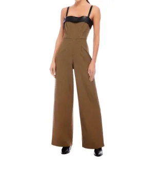 Paloma Jumpsuit In Houndstooth