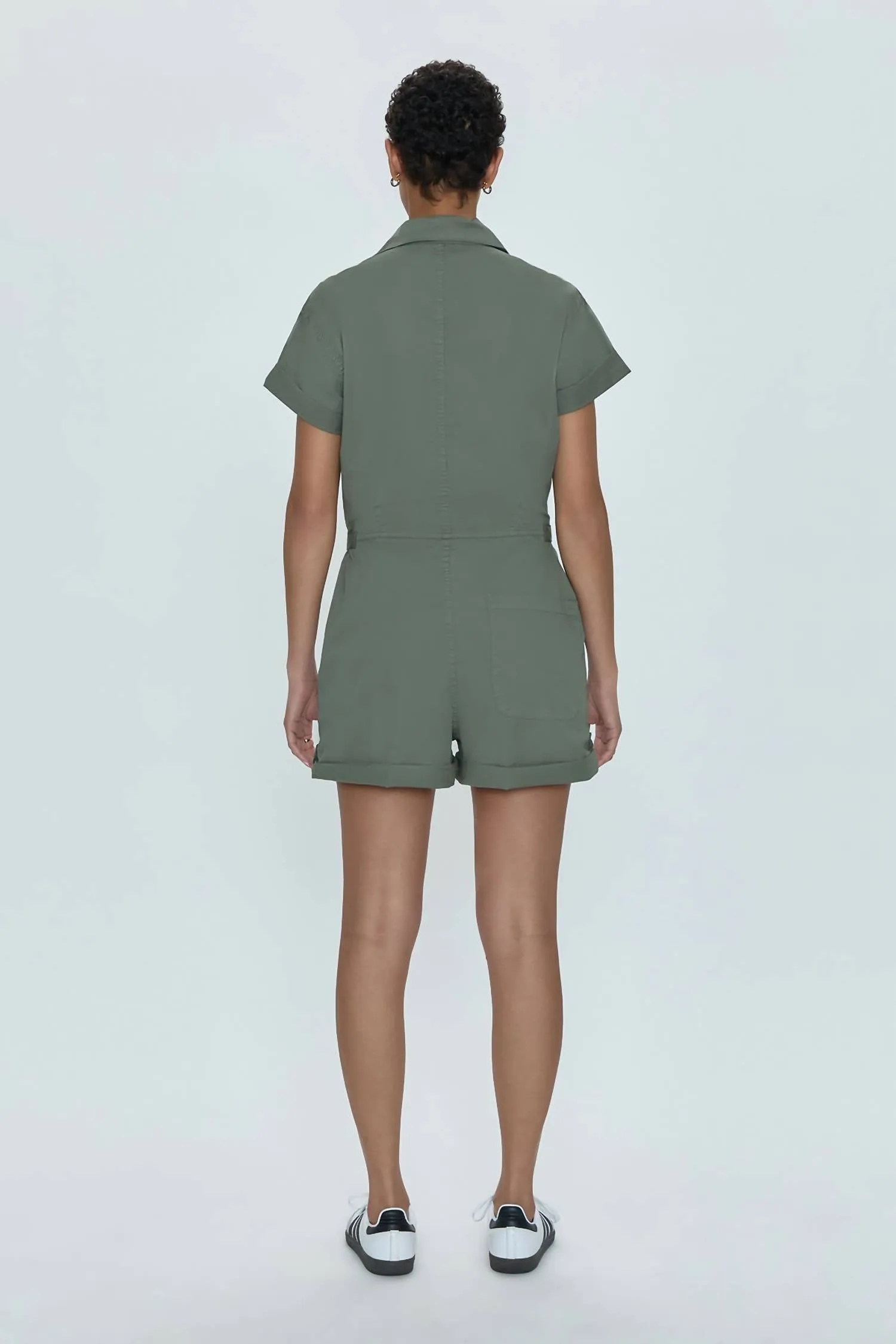Parker Romper In Colonel