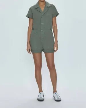 Parker Romper In Colonel