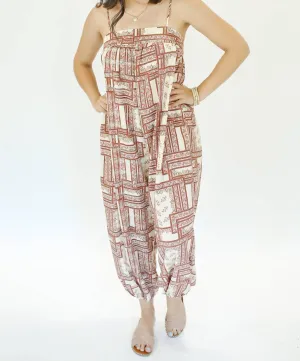 Perfectly Natural Jumpsuit In Ivory