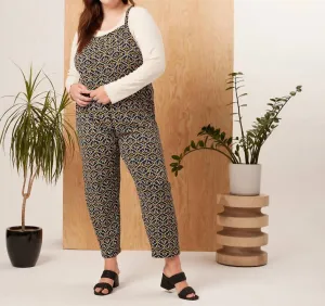 Rhythm Adjustable Overall In Retro Floral