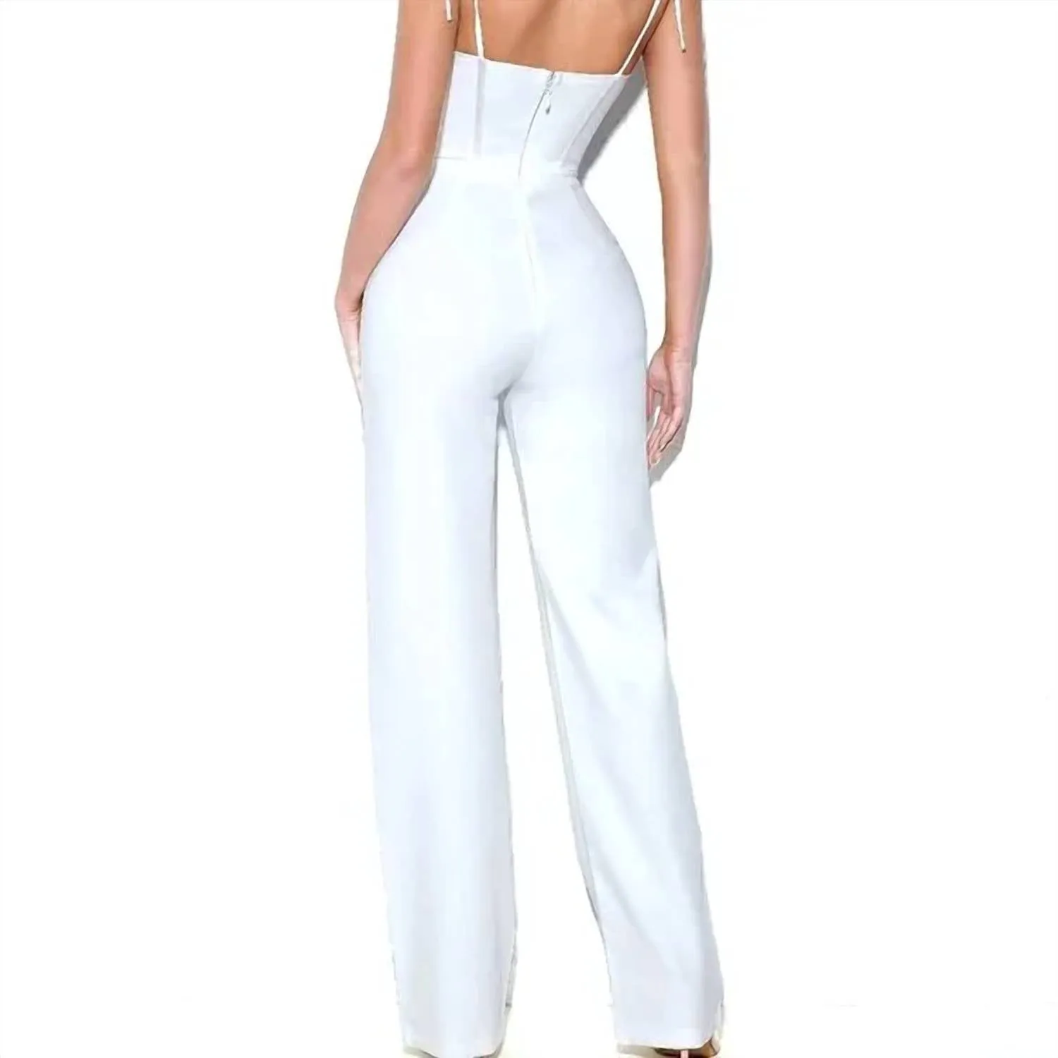 Sarina Jumpsuit In White
