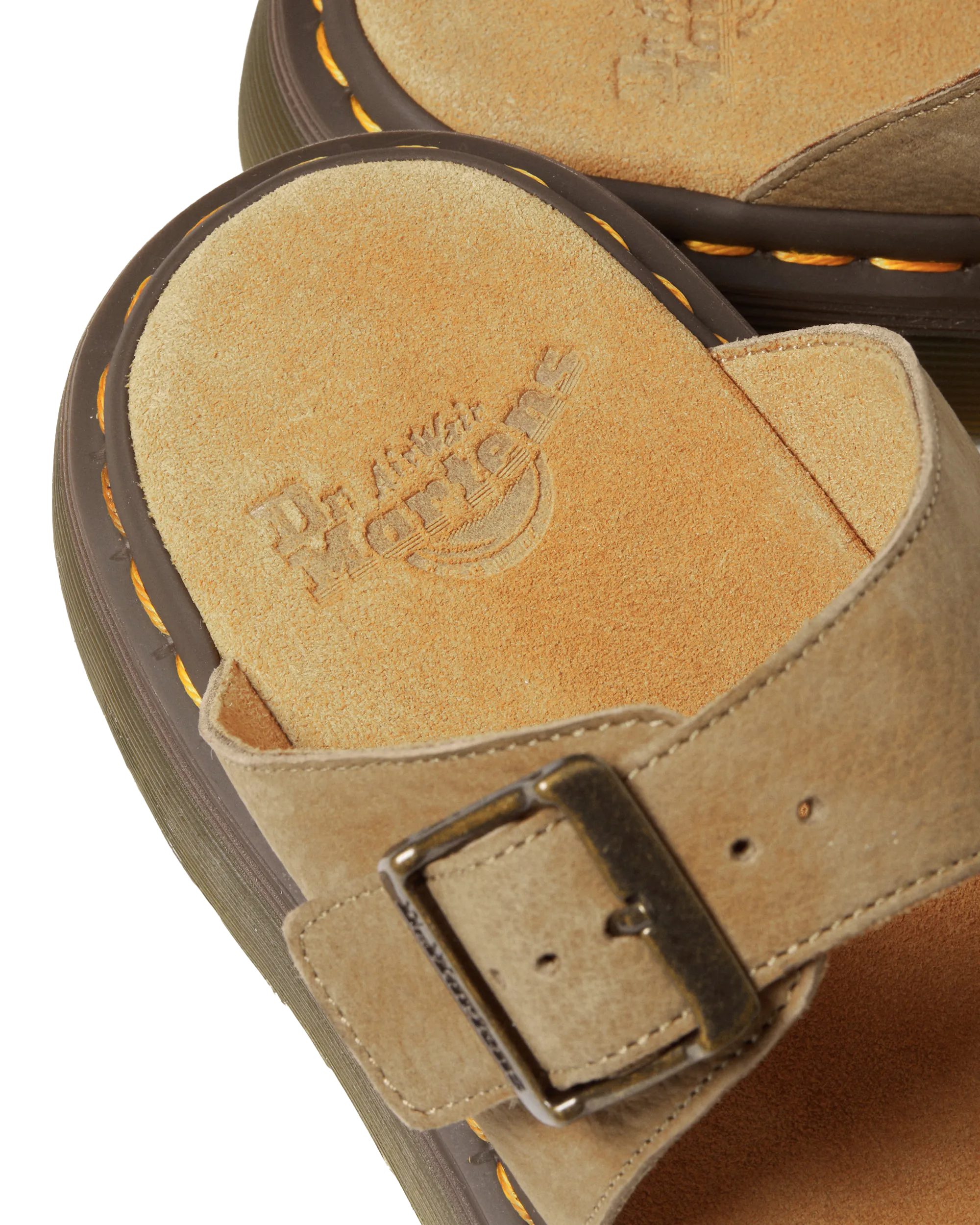 Savannah Tumbled Nubuck Sandals in Savannah Tan