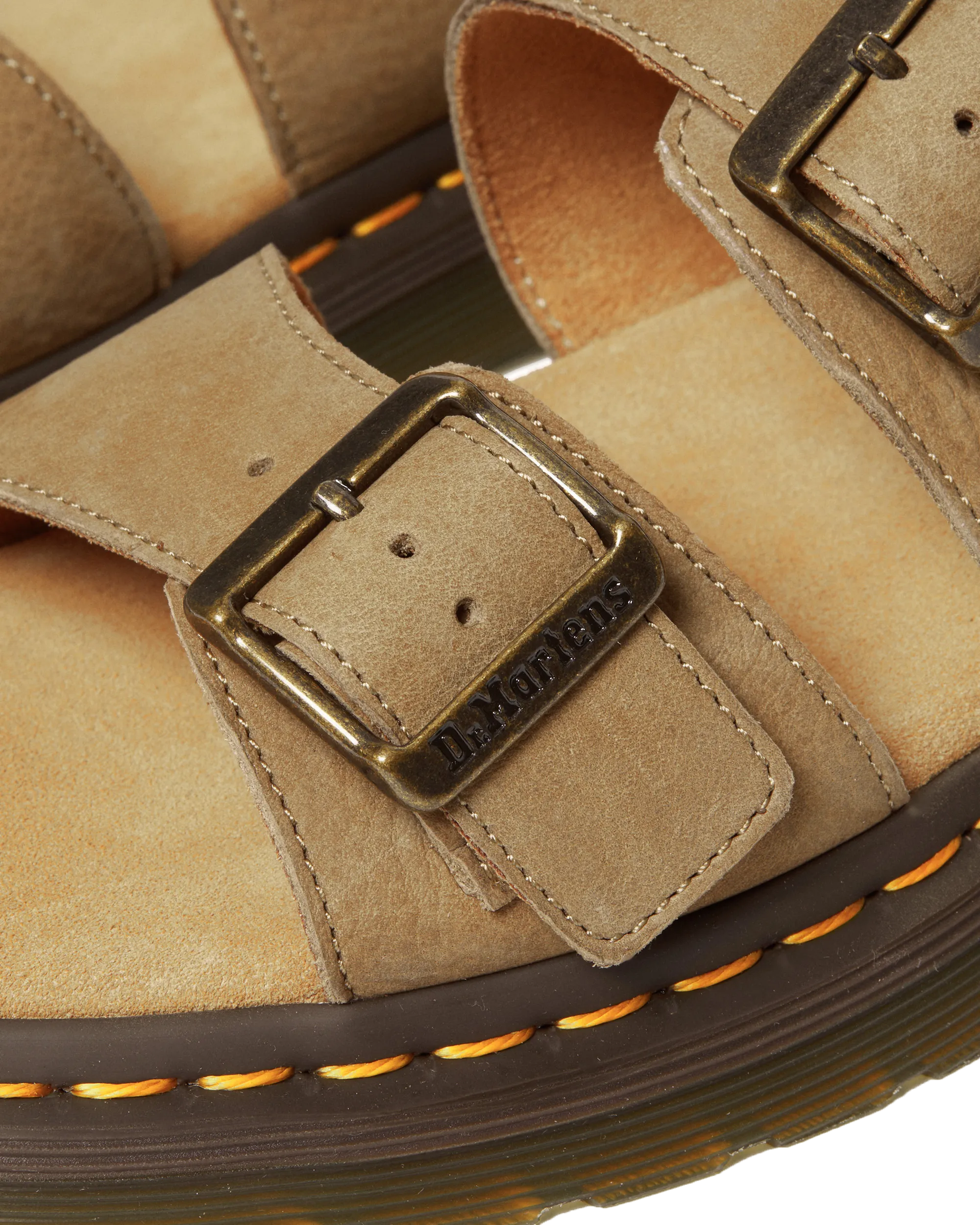 Savannah Tumbled Nubuck Sandals in Savannah Tan