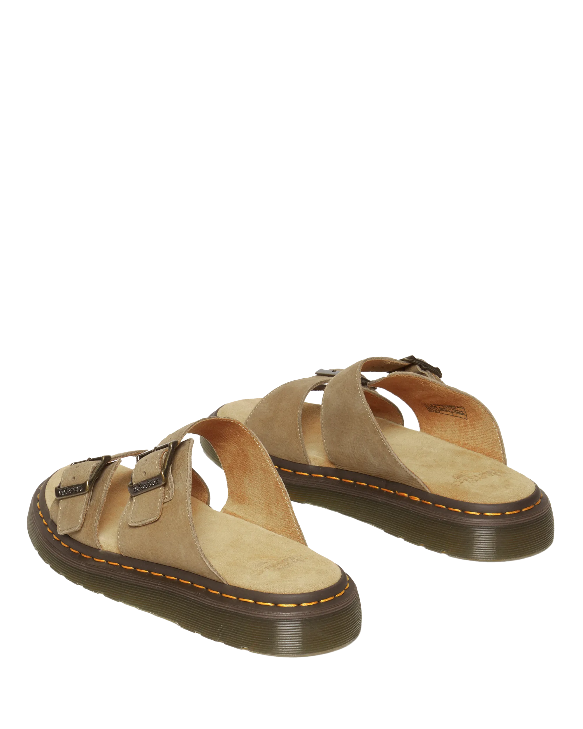 Savannah Tumbled Nubuck Sandals in Savannah Tan