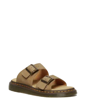 Savannah Tumbled Nubuck Sandals in Savannah Tan