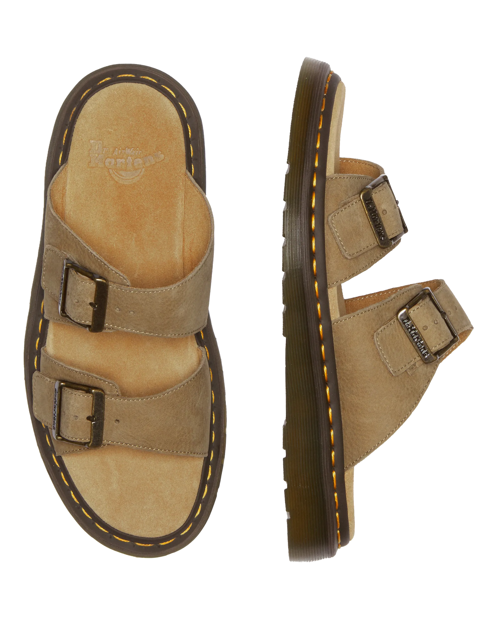 Savannah Tumbled Nubuck Sandals in Savannah Tan