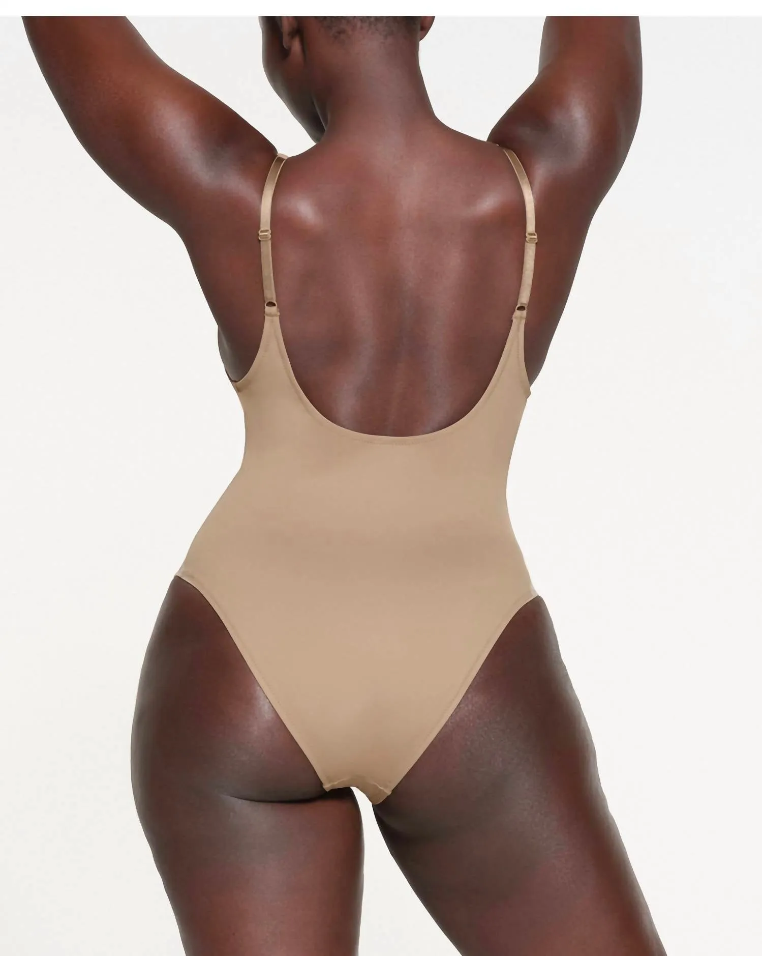 Scoop Neck One Piece Swimsuit In Desert