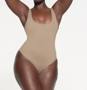 Scoop Neck One Piece Swimsuit In Desert