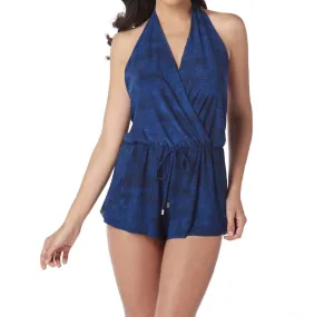 Skinny Jeans Bianca Swim Romper In Denim