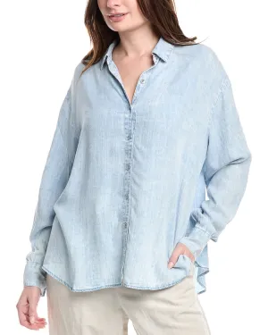 Splendid Bleached Indigo Top