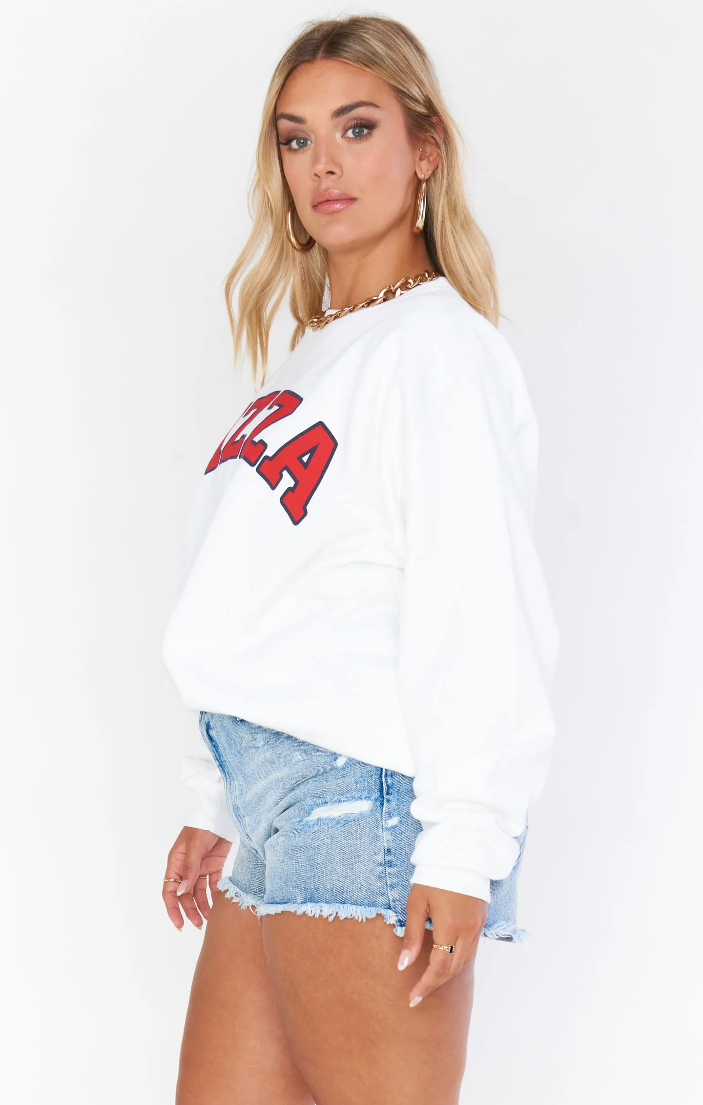 Stanley Sweatshirt ~ Pizza Graphic
