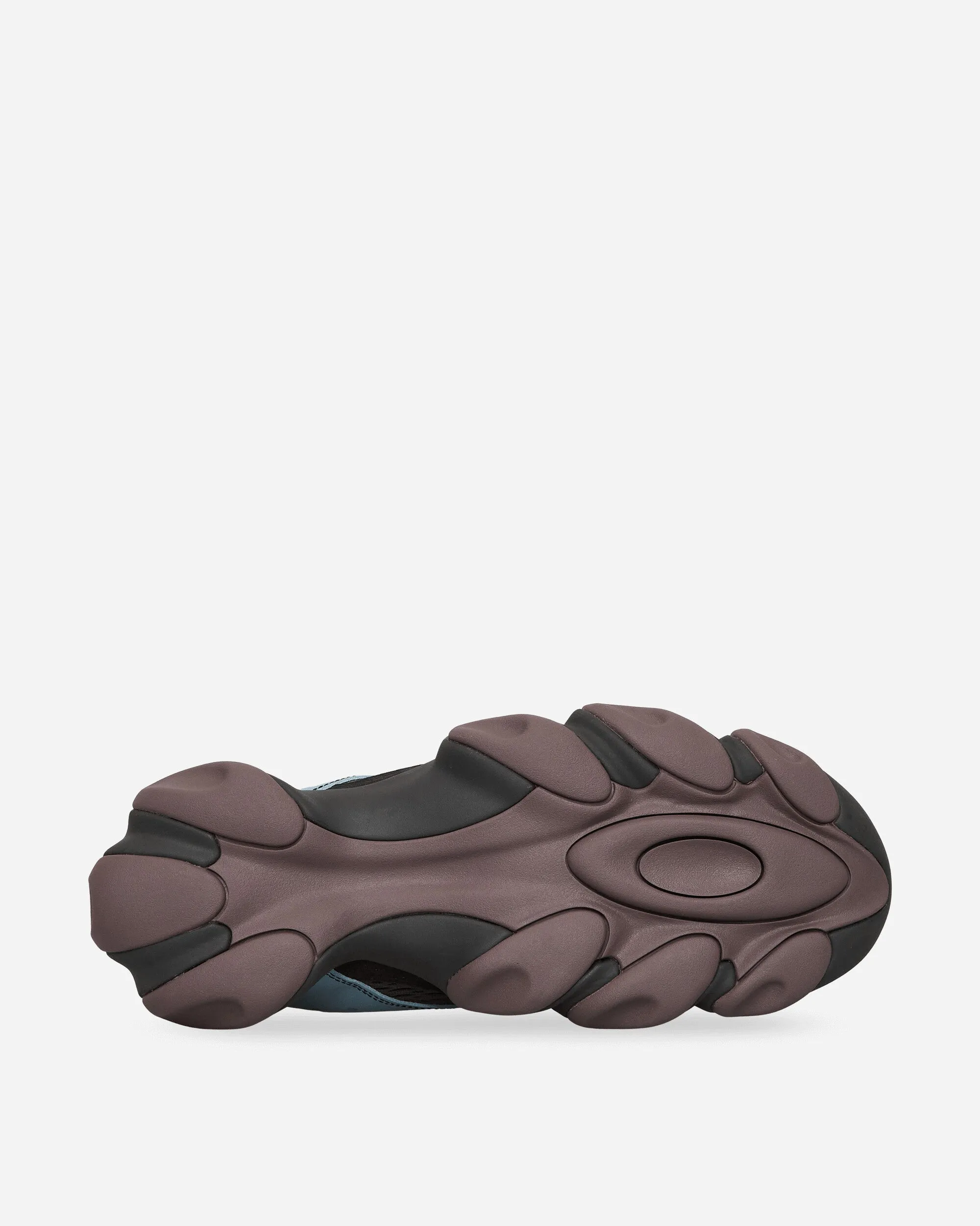 Suede Flesh Sandals Stone Blue