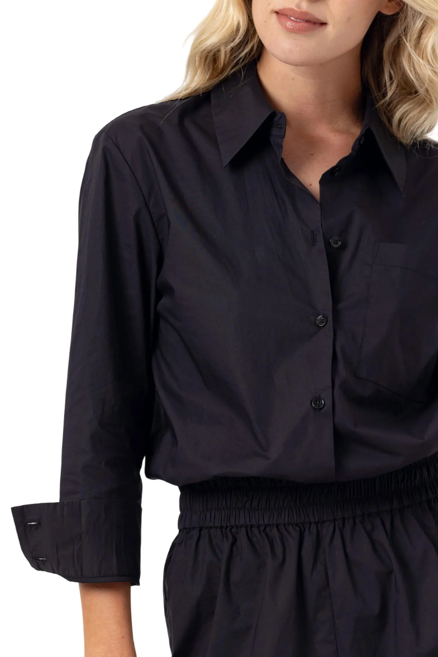 The Lottie Romper In Black