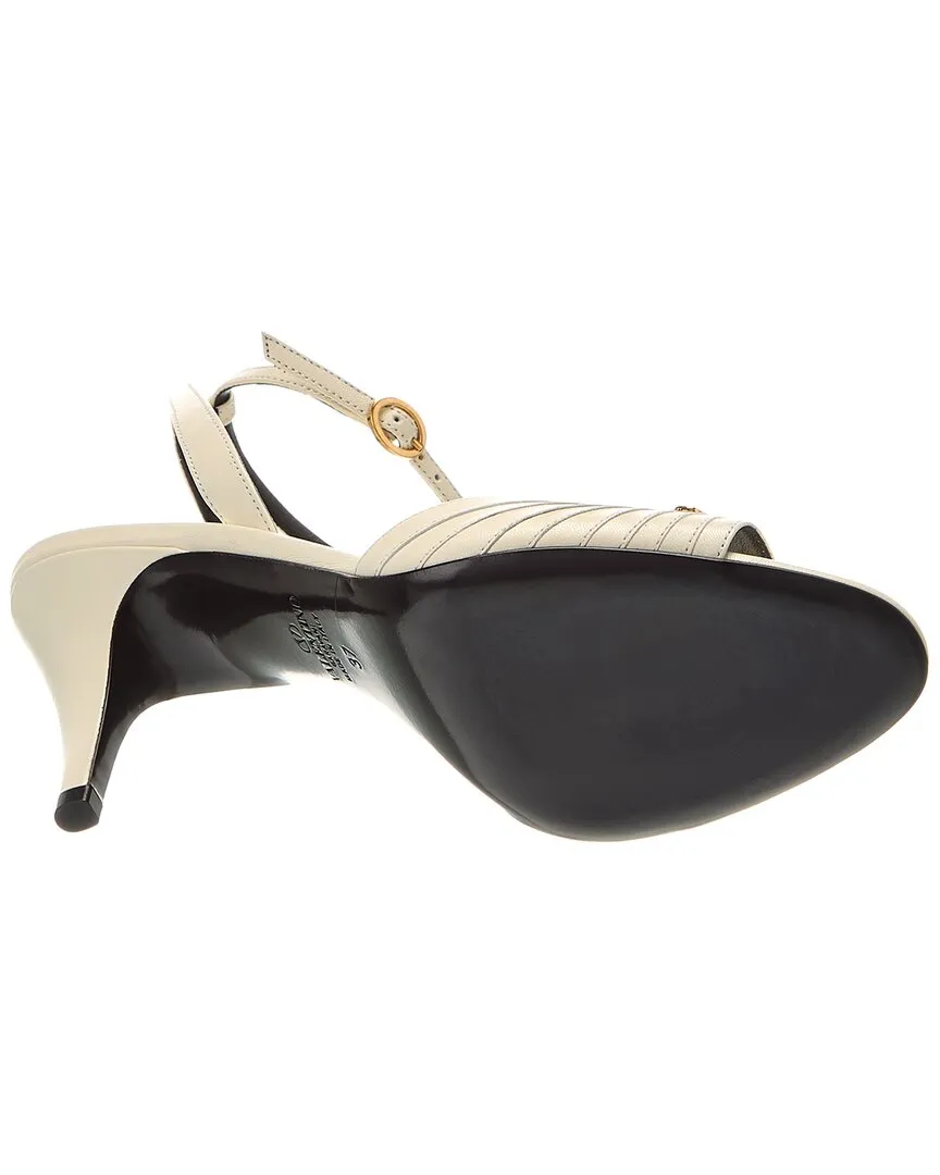 Valentino Ladycrush 85 Leather Sandal