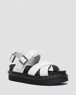 Voss II Leather Sandals in White