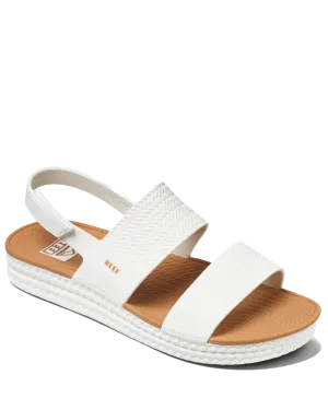 Water Vista Sandal in White & Tan