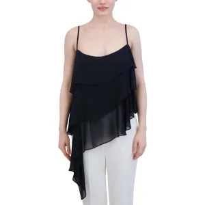Womens Asymmetric Layered Blouse